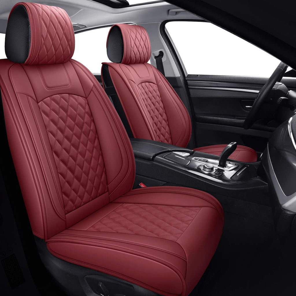 Waterproof Faux Leather Full Set Car Seat Covers B90798