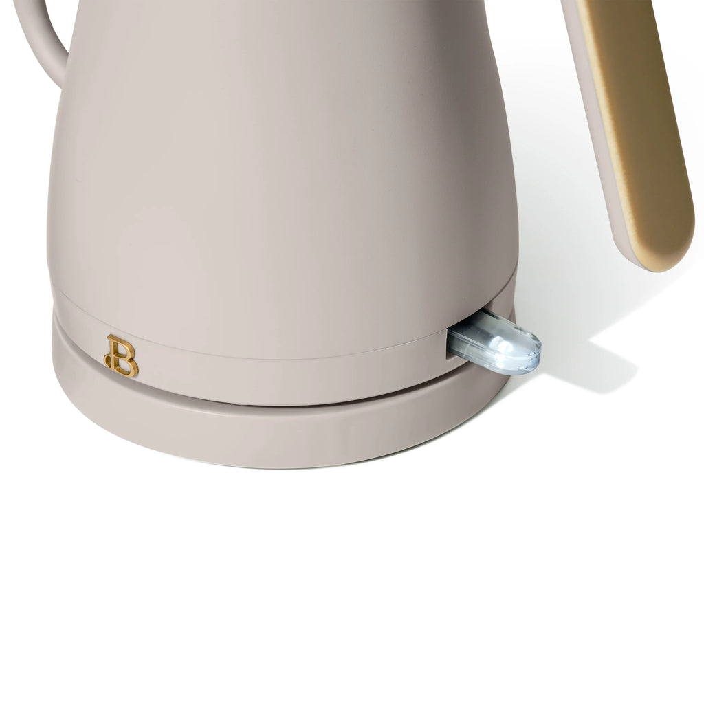 1-Liter Electric Gooseneck Kettle 1200 W Porcini Taupe Q233