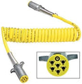 15ft 7-Way Electrical Coil Assembly with 2 Plugs P21850