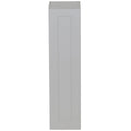 Gray Shaker Wall Cabinet N2240