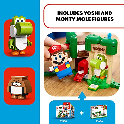 LEGO Super Mario Yoshi's Gift House Expansion Building Toy Set 71406 K701795