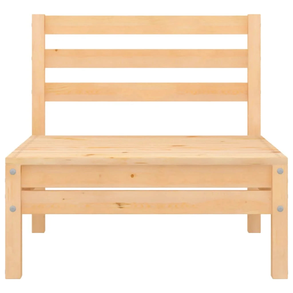 Patio 2-Seater Sofa Solid Pinewood V963389
