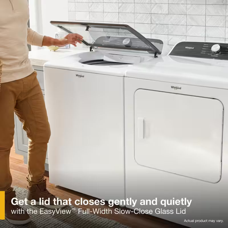 5.3 cu.ft. Top Load Washer in White Q359