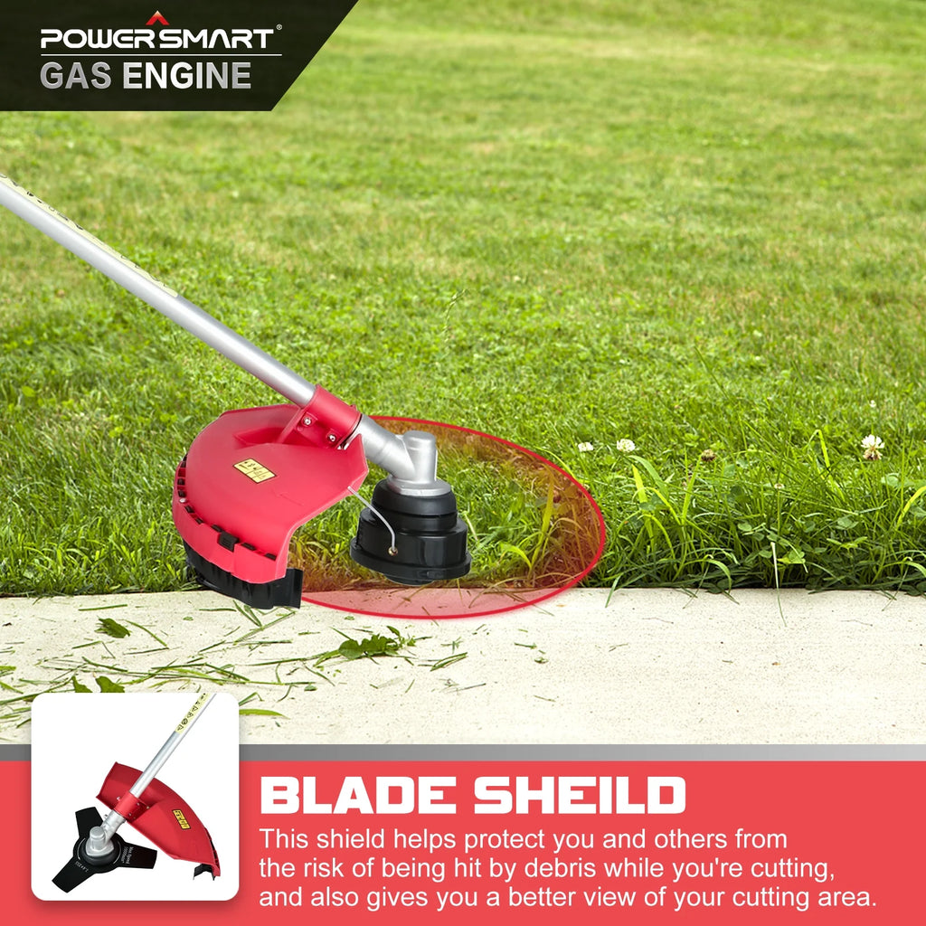 2-Cycle 25.4cc Straight Shaft Gas String Trimmer and Brush Cutter K85603
