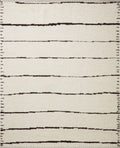 Ivory Black 4'0 x 6'0 Rug Z439