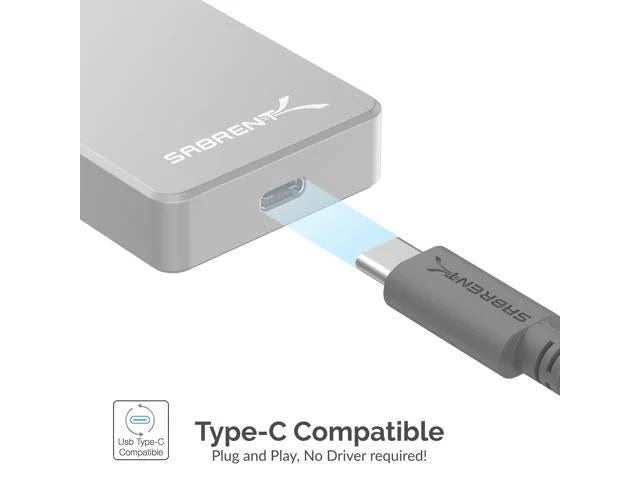 2TB USB 3.2 External Aluminum SSD V203