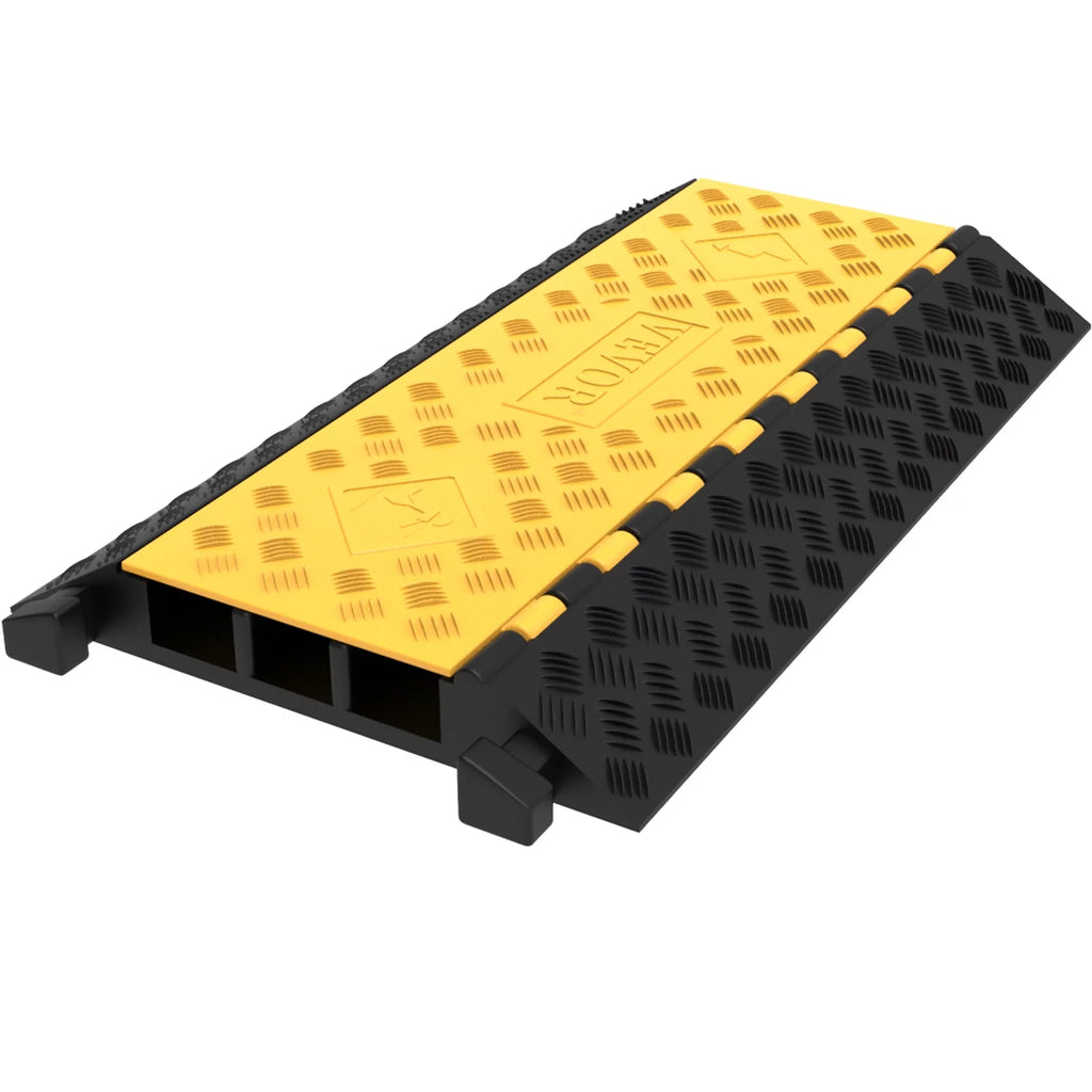 3-Channel Rubber Cable Protector Ramp V74294