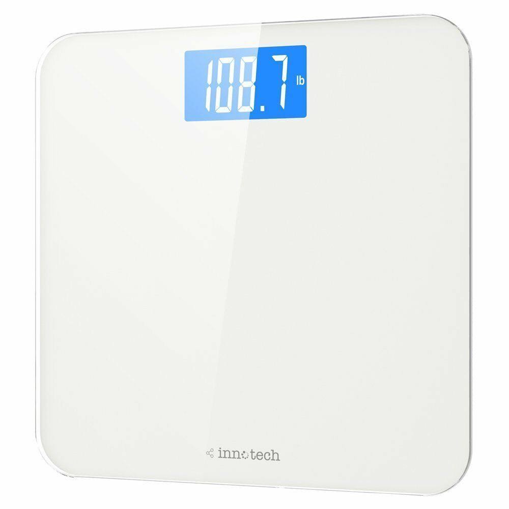 Digital Bathroom Scale with Backlit LCD E172449