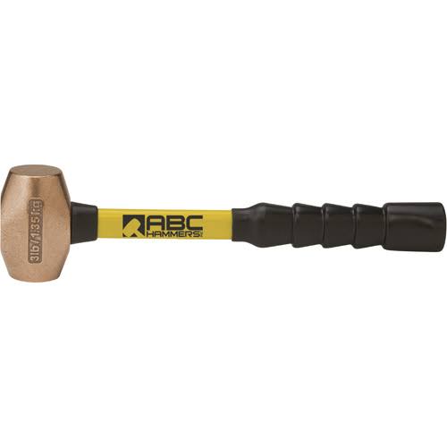 3 lb. Bronze/Copper Hammer with Fiberglass Handle X862