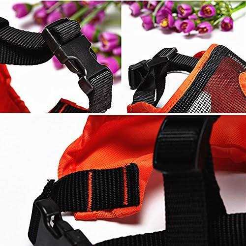 Adjustable Breathable Mesh Short Snout Dog Muzzle V989