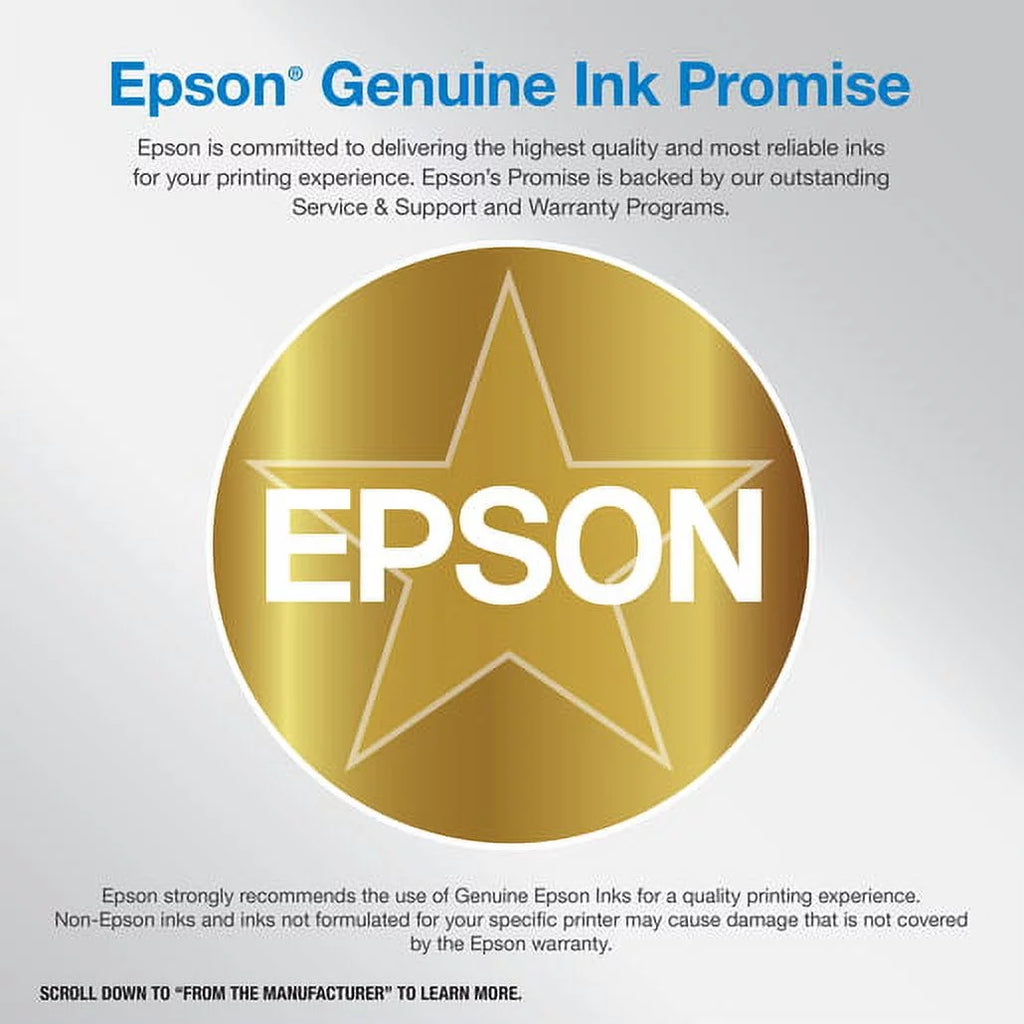EcoTank ET-3830 Wireless Color All-in-One Supertank Printer with Scan, Copy, Auto 2-sided Printing and Ethernet X565