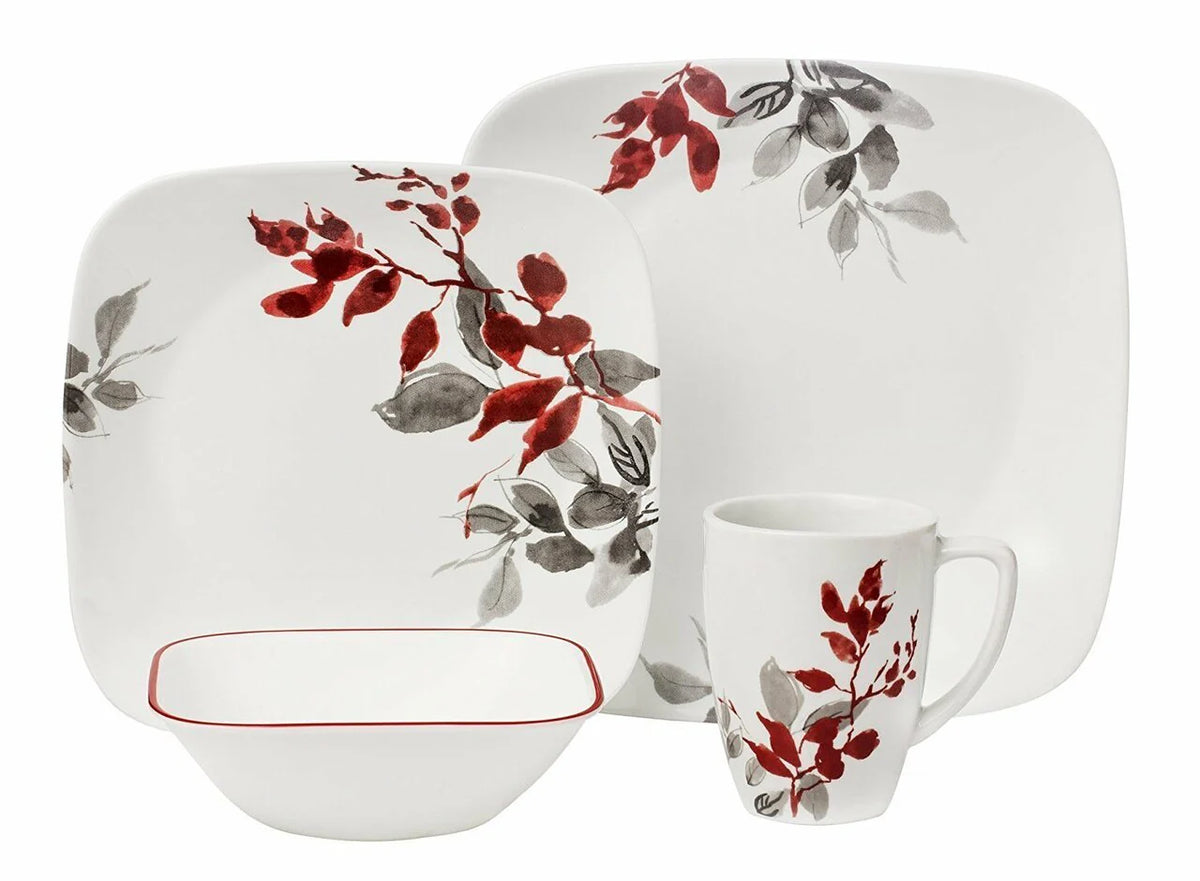 16-pc Square Dinnerware Set Q791