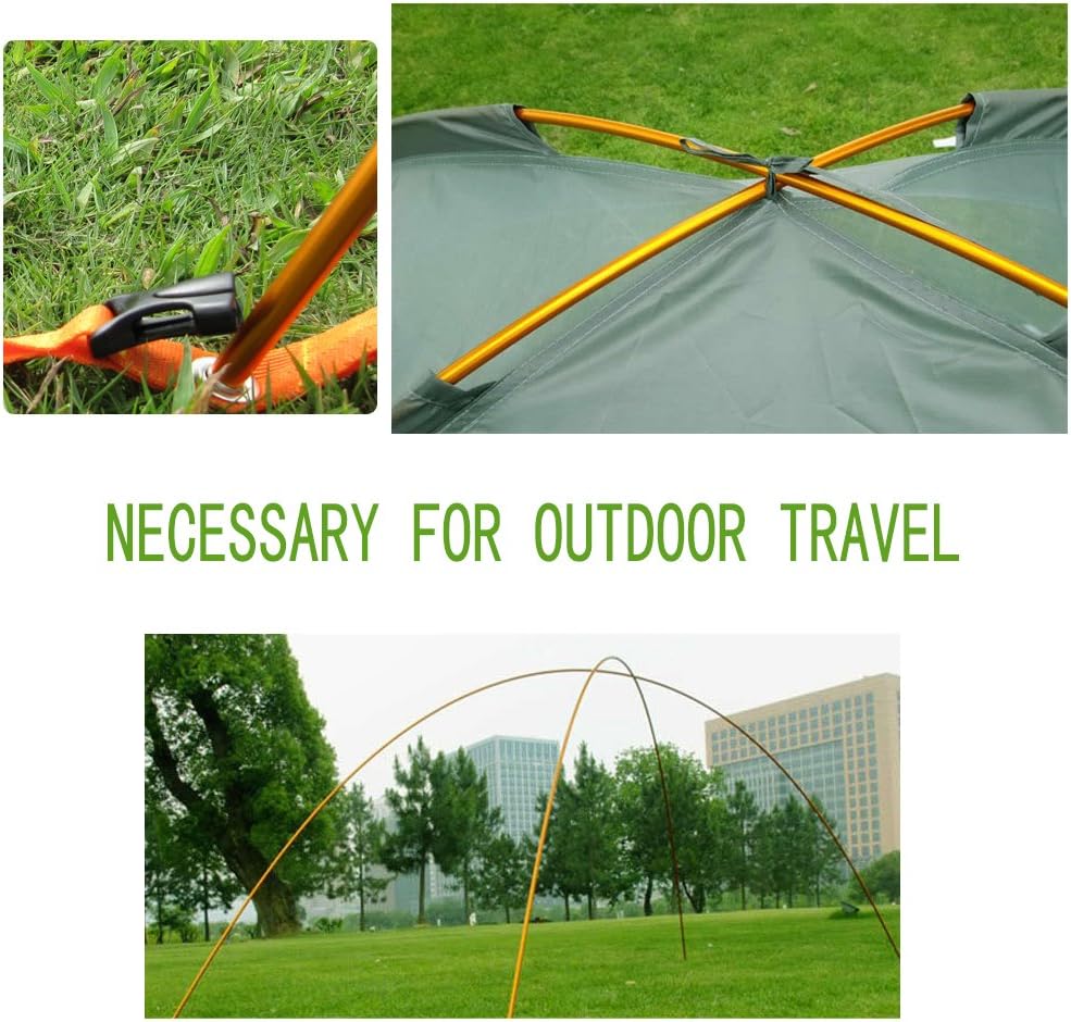 24 Sections Aluminum Alloy Tent Poles Q603725