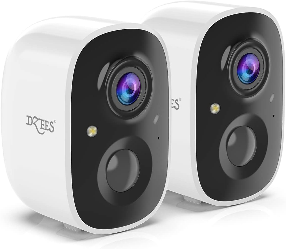 Security Camera Wireless Outdoor 2 pcs F252671