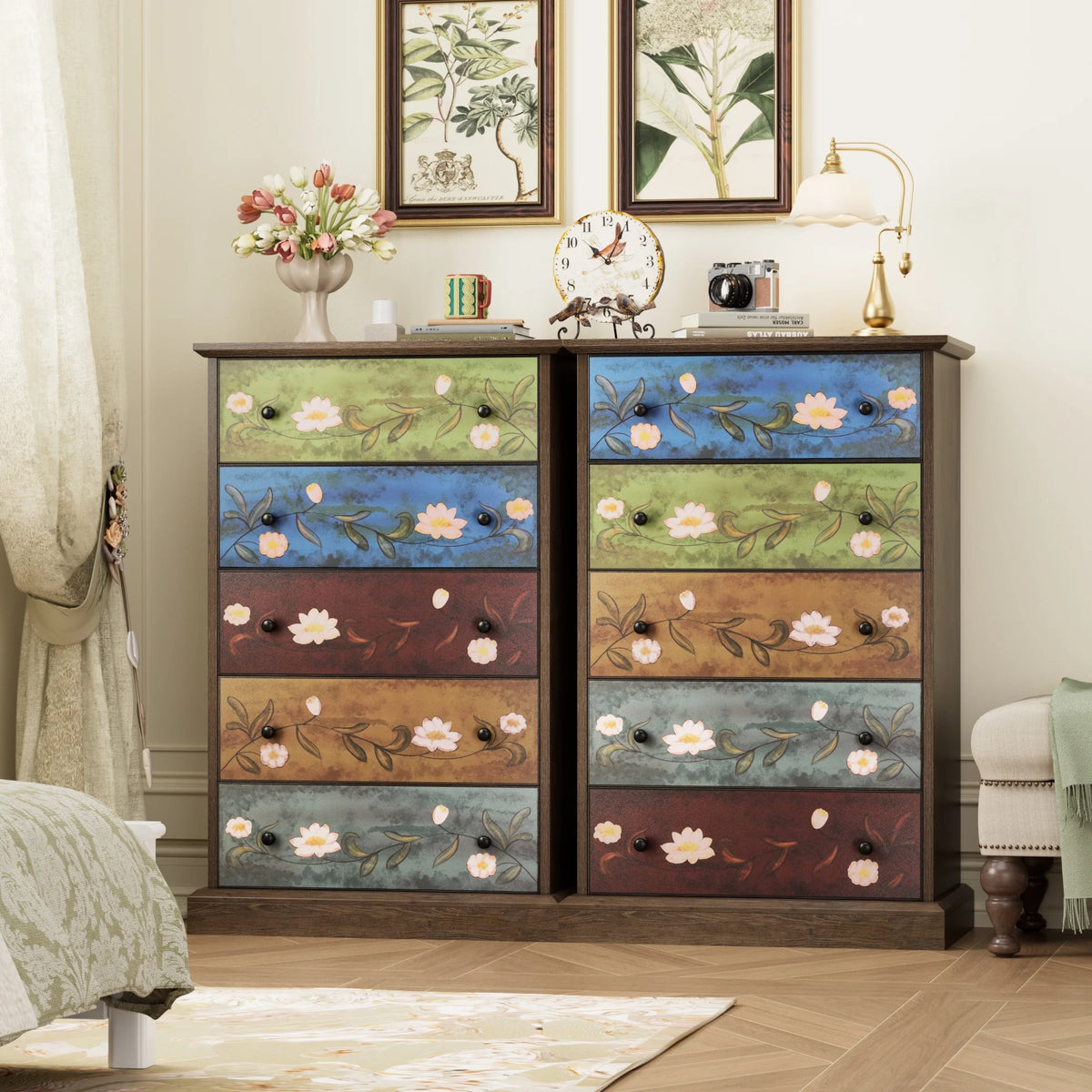5 Drawer Wood Dresser O617255