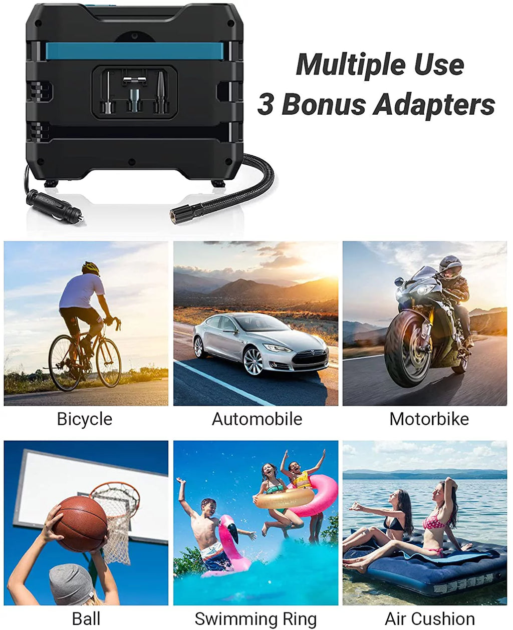 12V DC Portable Air Compressor T155