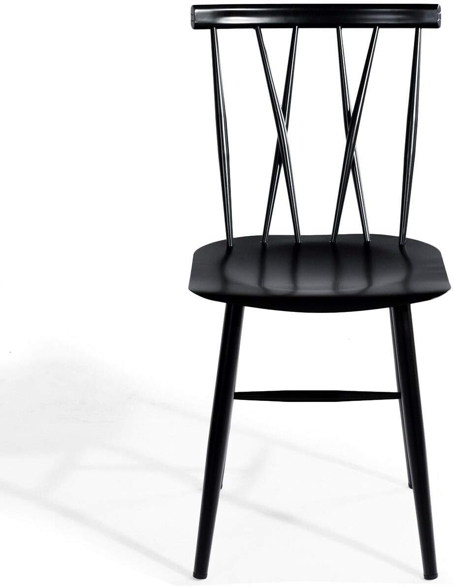 Black Stackable Dining Chair C3103
