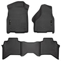 Black Front & 2nd Seat Floor Liners X24769