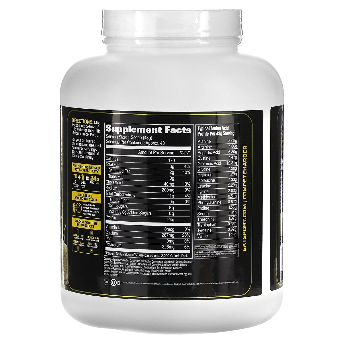 Vanilla Ice Cream Whey Protein, 4.5 lbs I4820