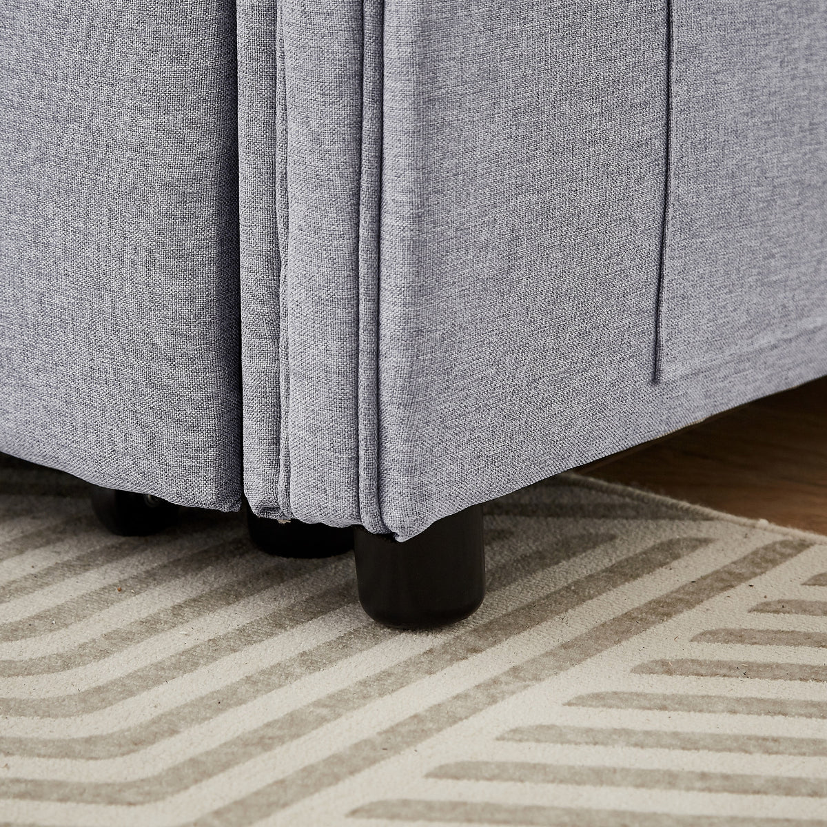 Gray 54" Sleeper Sofa Bed P601