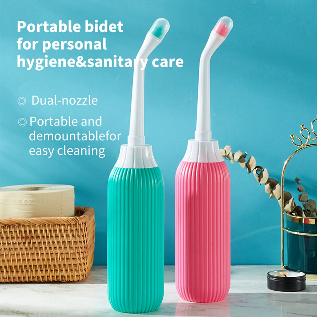 2 Pack Portable Travel Bidet Bottle with Travel Bag X515