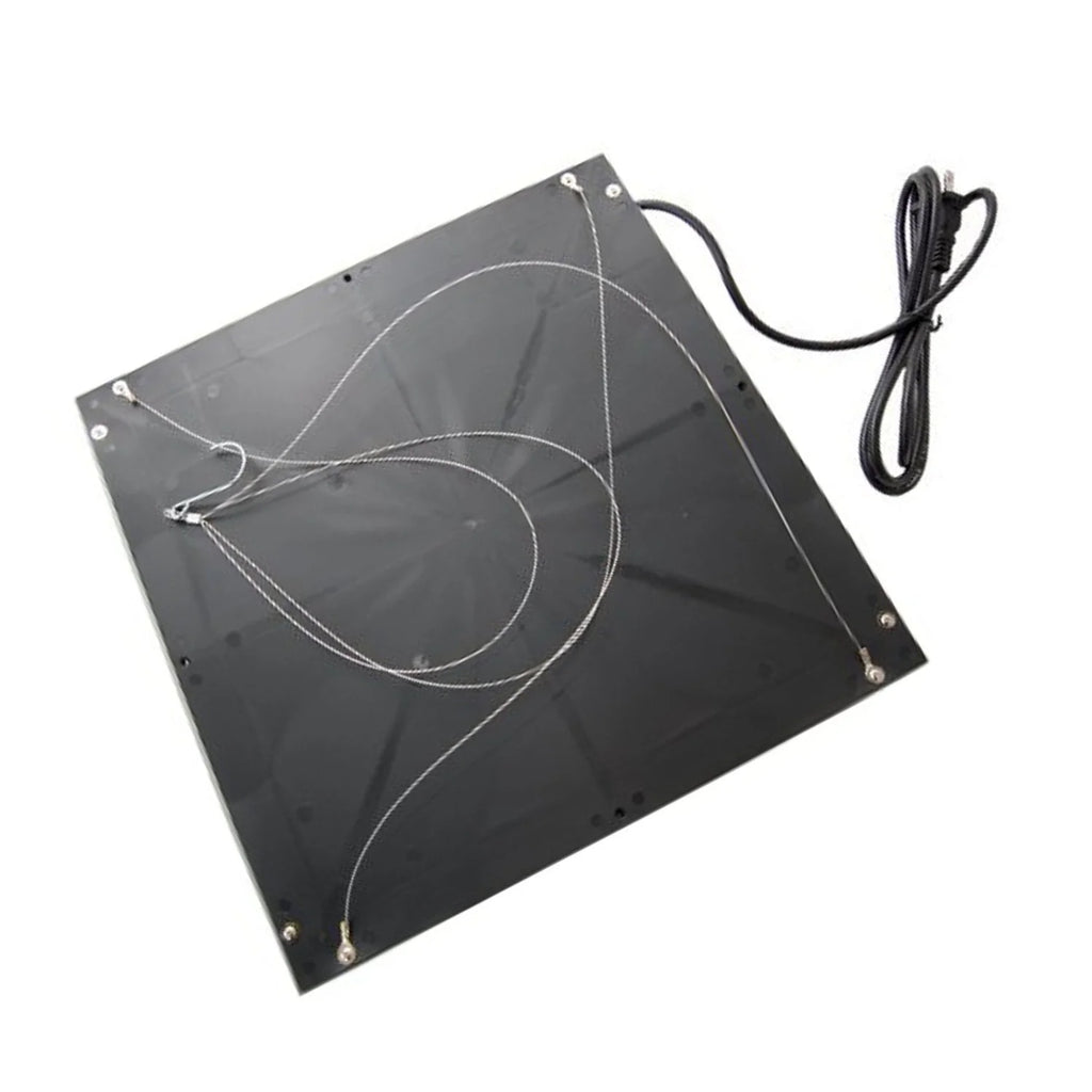 Square 12" LED Grow Light System 225 Blue LED 14W with Hanging Kit O7728