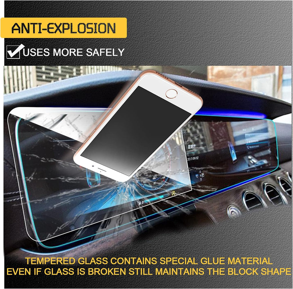 12.3IN Tempered Glass Car Navigation Screen Protector Pack of 2 K71664