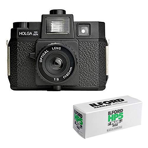 Medium Format Film Camera with Black and White Negative Film L1144