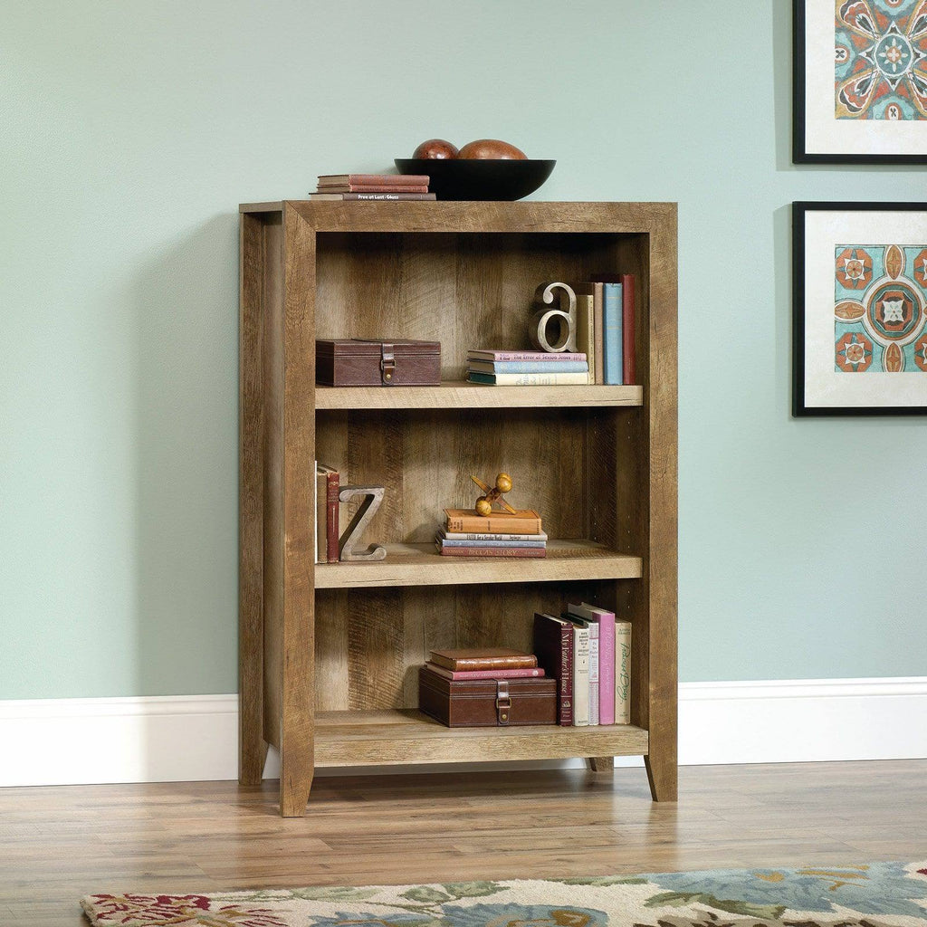 3 Shelf Bookcase Craftsman Oak M8178