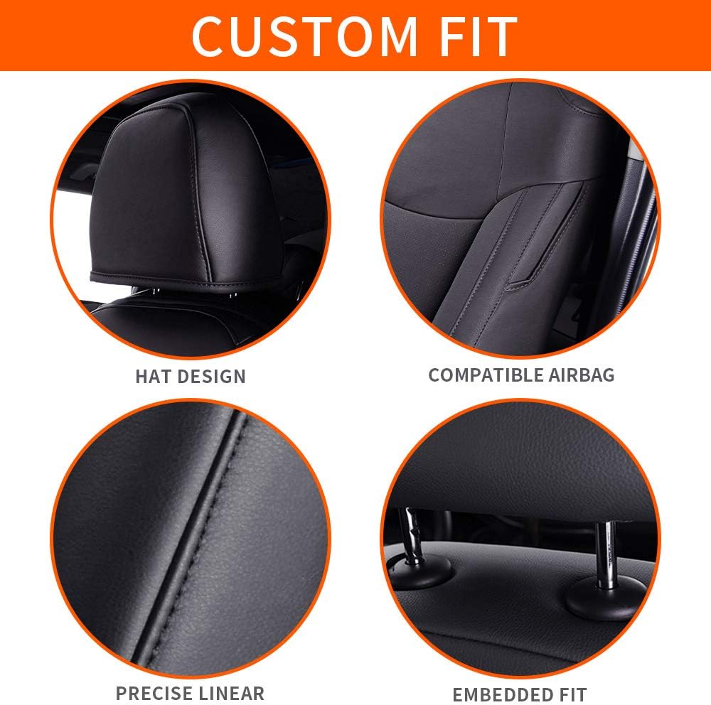 Black Full Set Car Seat Cover P788
