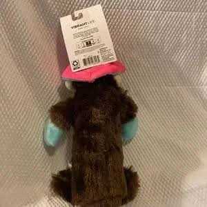 Plush Dog Toy with Replaceable Bottle X101153