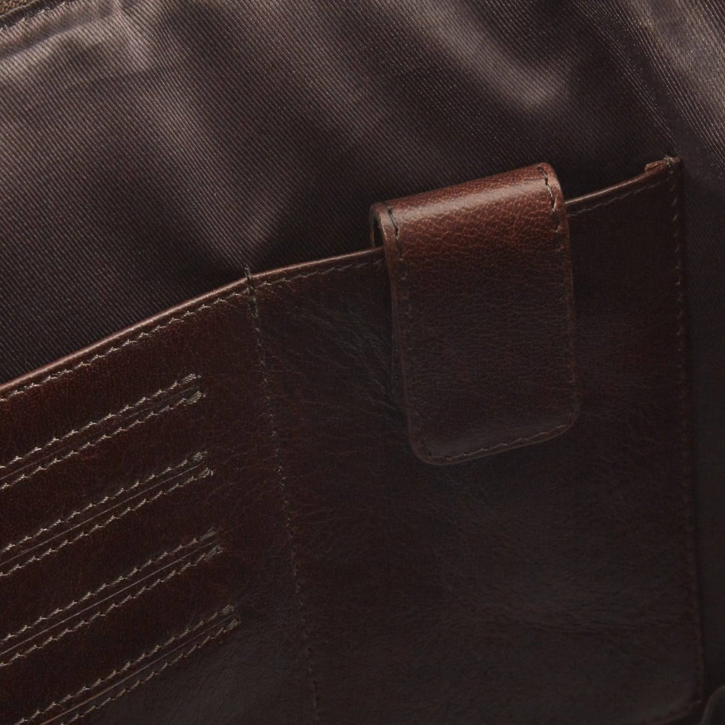 Brown Leather Laptop Sleeve U187136