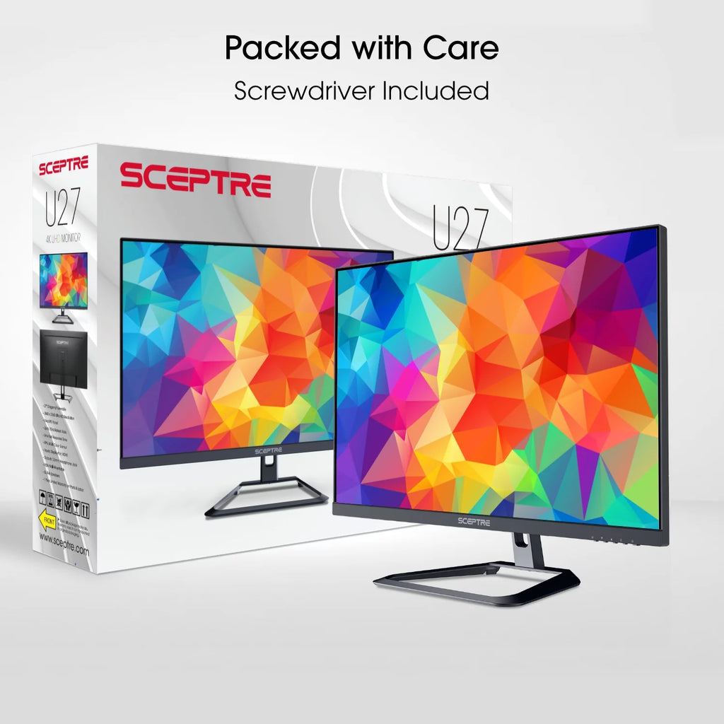 27" 4K UHD IPS Monitor 70Hz DisplayPort HDMI 99% sRGB Built-in Speakers Y7924