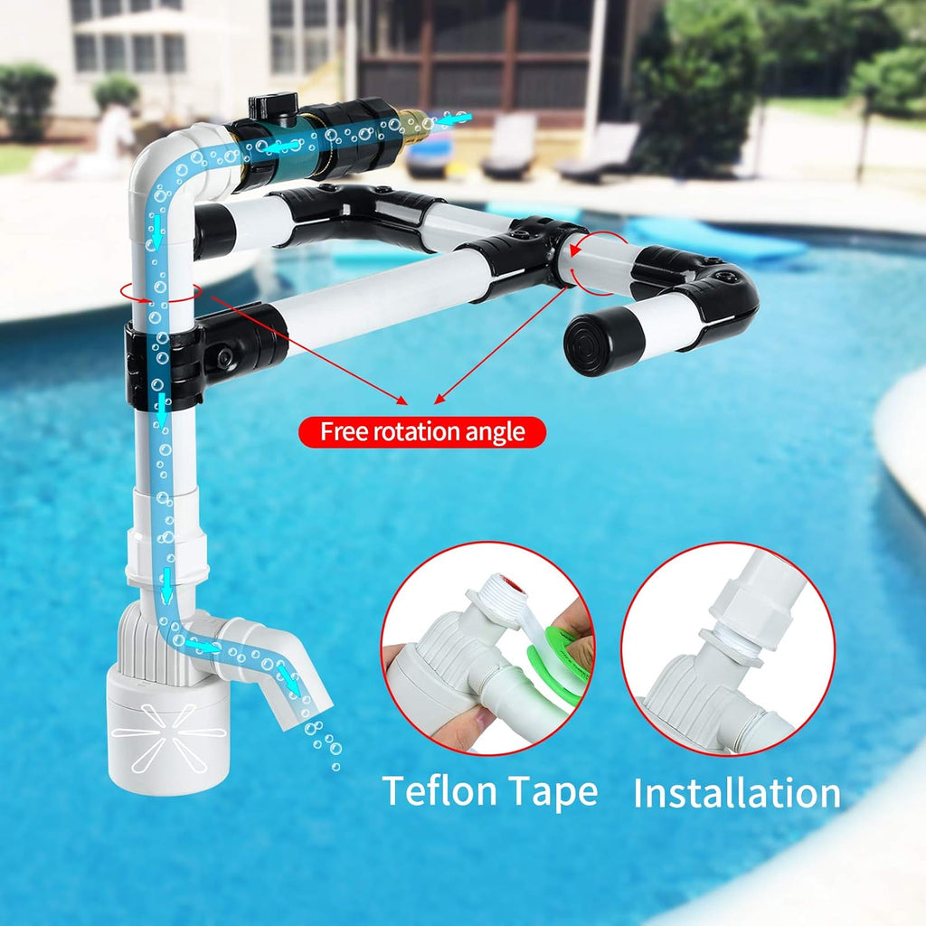 Pool Water Leveler with 3/4'' Hose Connector, Pack of 2 S1359