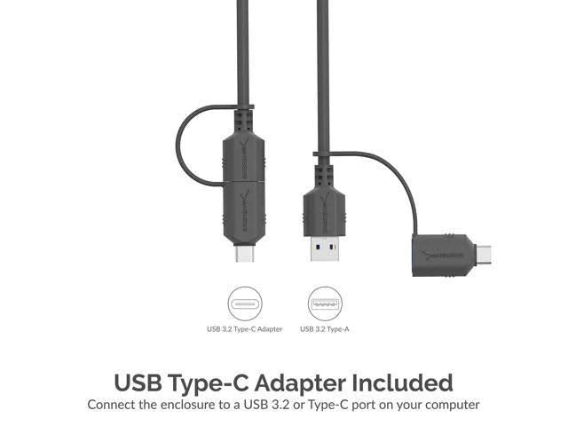 2TB USB 3.2 External Aluminum SSD V203