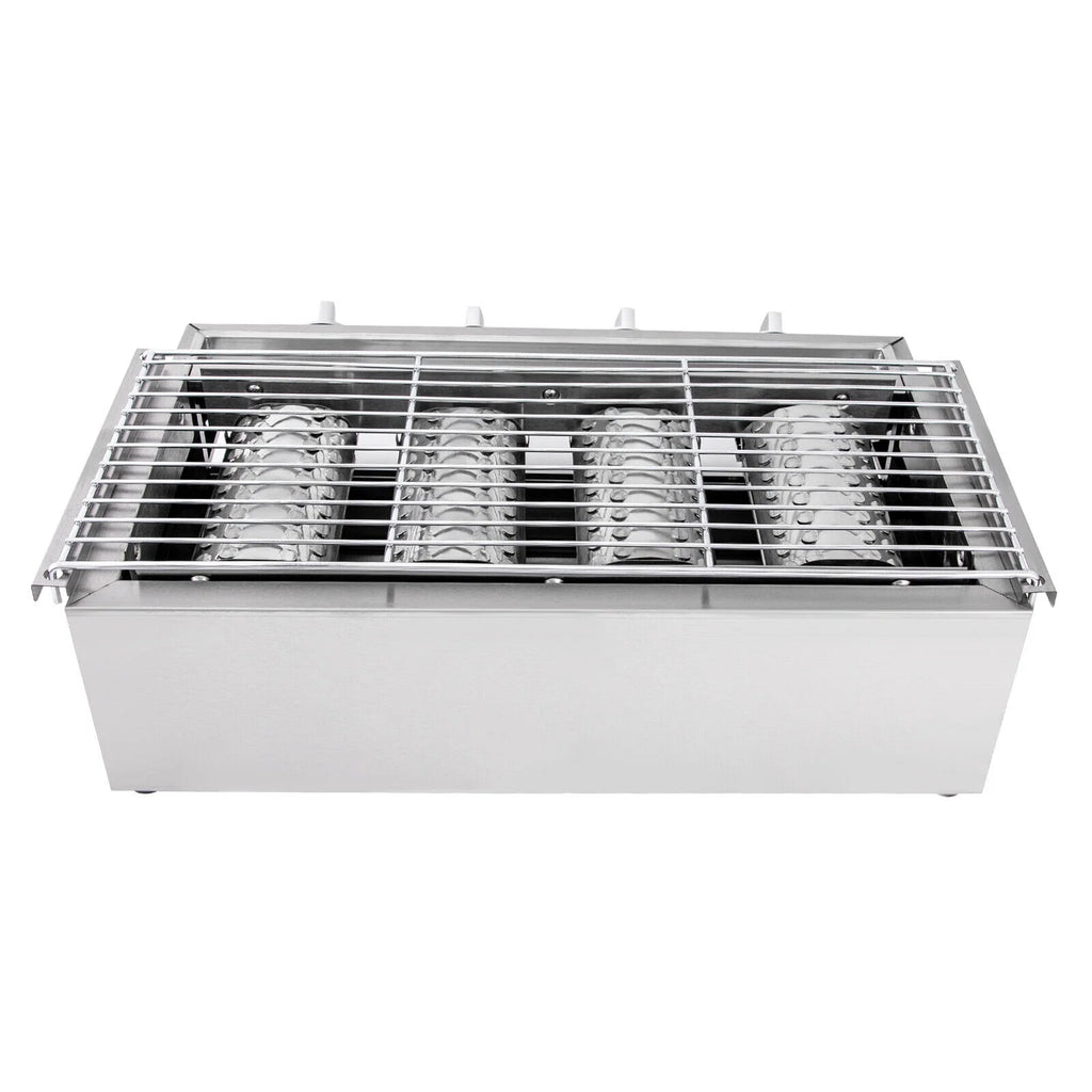 4-Burner Portable Propane Gas Grill with Steel Hood K771468