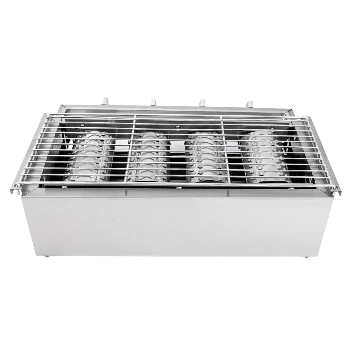 4-Burner Portable Propane Gas Grill with Steel Hood K771468