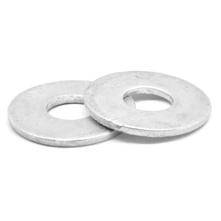 1 inch Flat Washer USS Pattern Low Carbon Steel Hot Dip Galvanized Pk 50 X129896