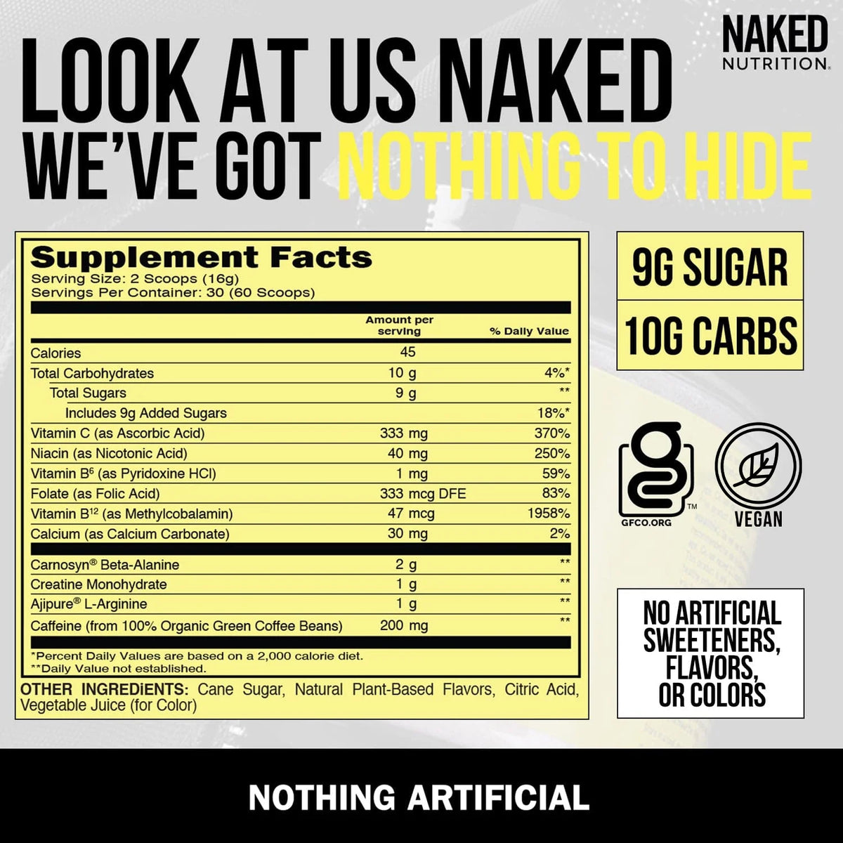 Pre Workout Supplement 30 Servings L795