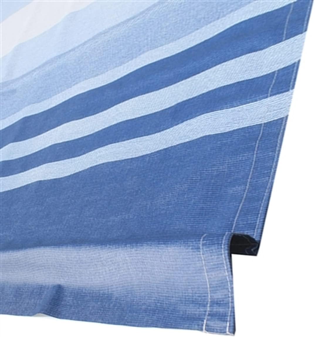 Blue Fade 15x8 Feet PVC RV Awning Fabric Replacement R7653