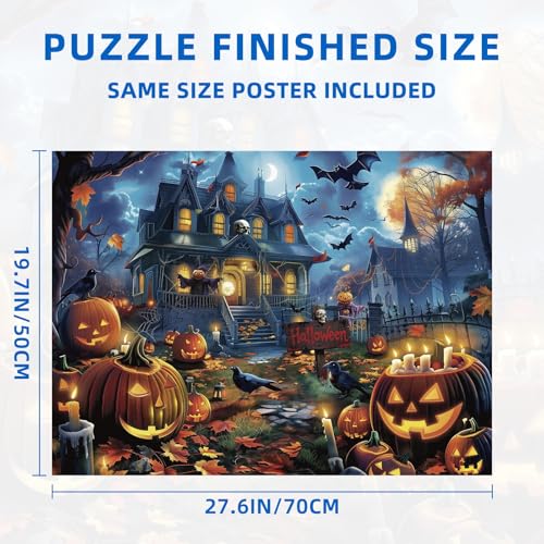 1000 Pieces Christmas House Jigsaw Puzzle R419325