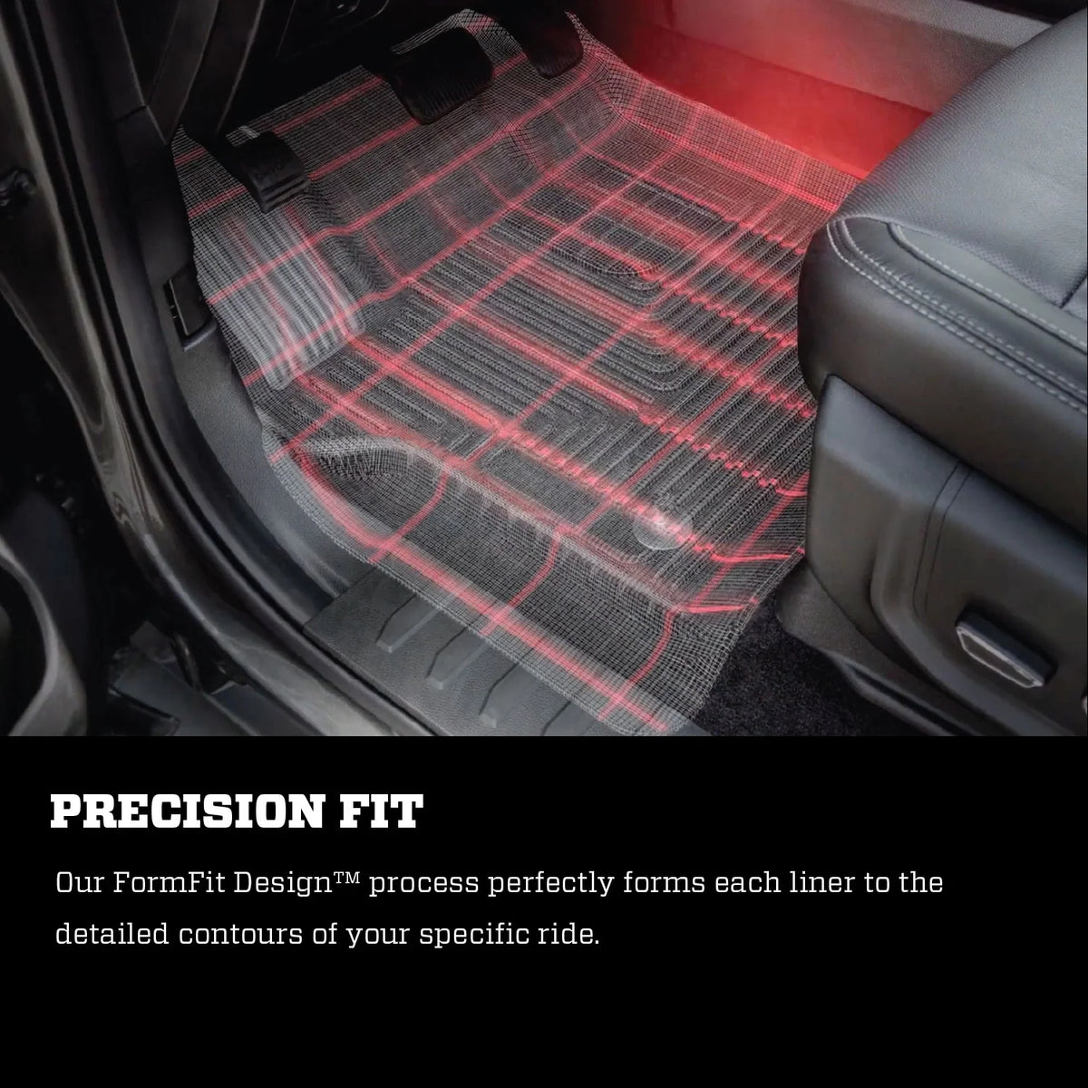 Grey Front & 2nd Seat Floor Liners Z61323