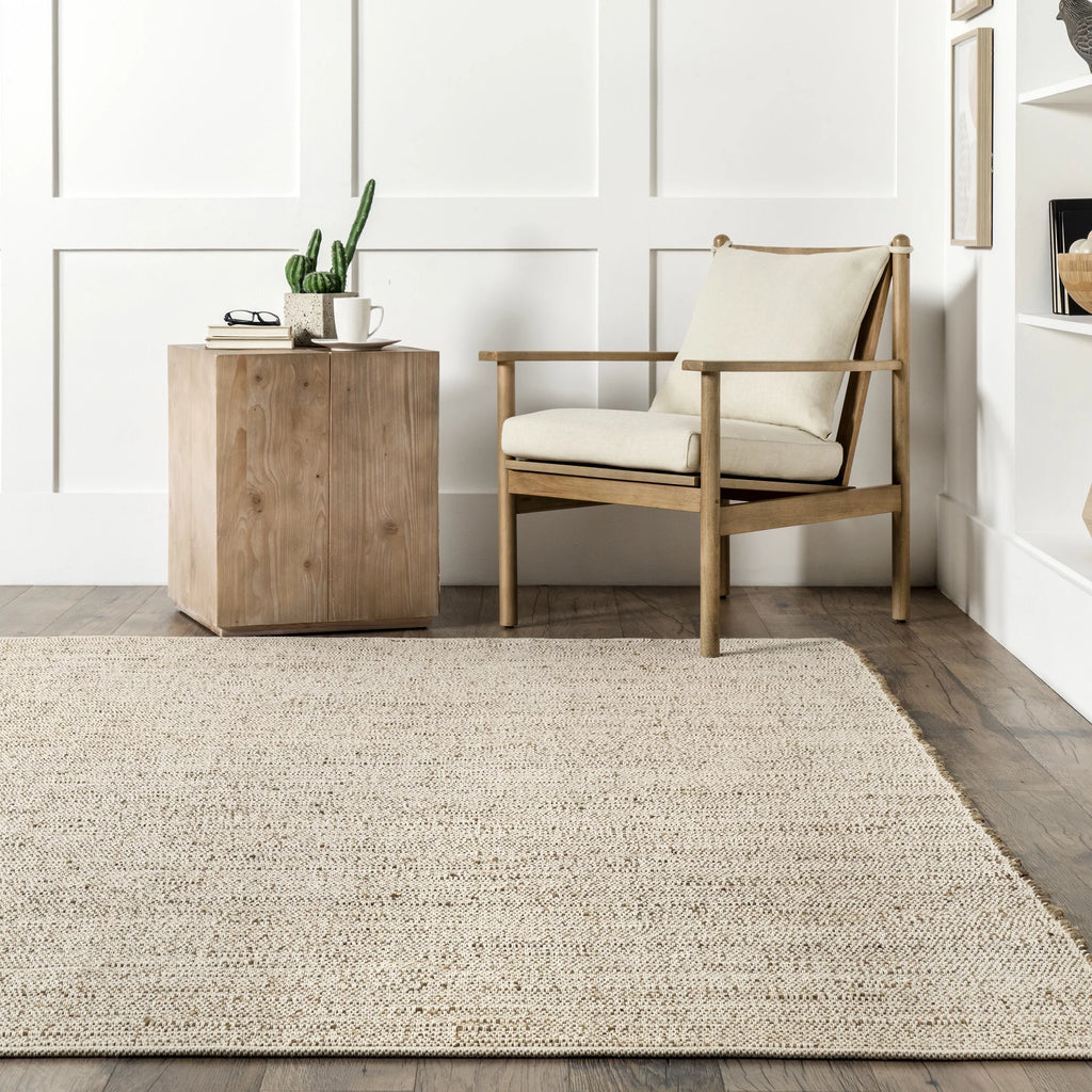 Jute Blend Area Rug, 6' x 9', Natural X481