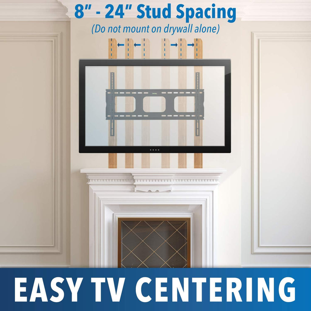 Tilt TV Wall Mount Bracket for Flat Screens, 32” – 65”, Black A179224
