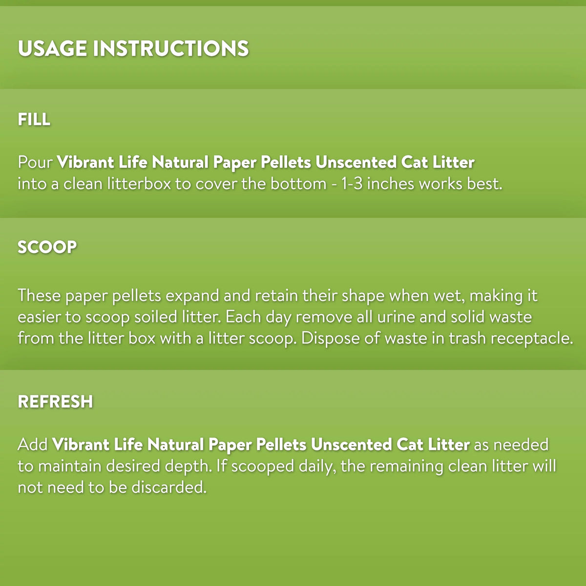 Mini Unscented Cat Litter, 8 lb W6105