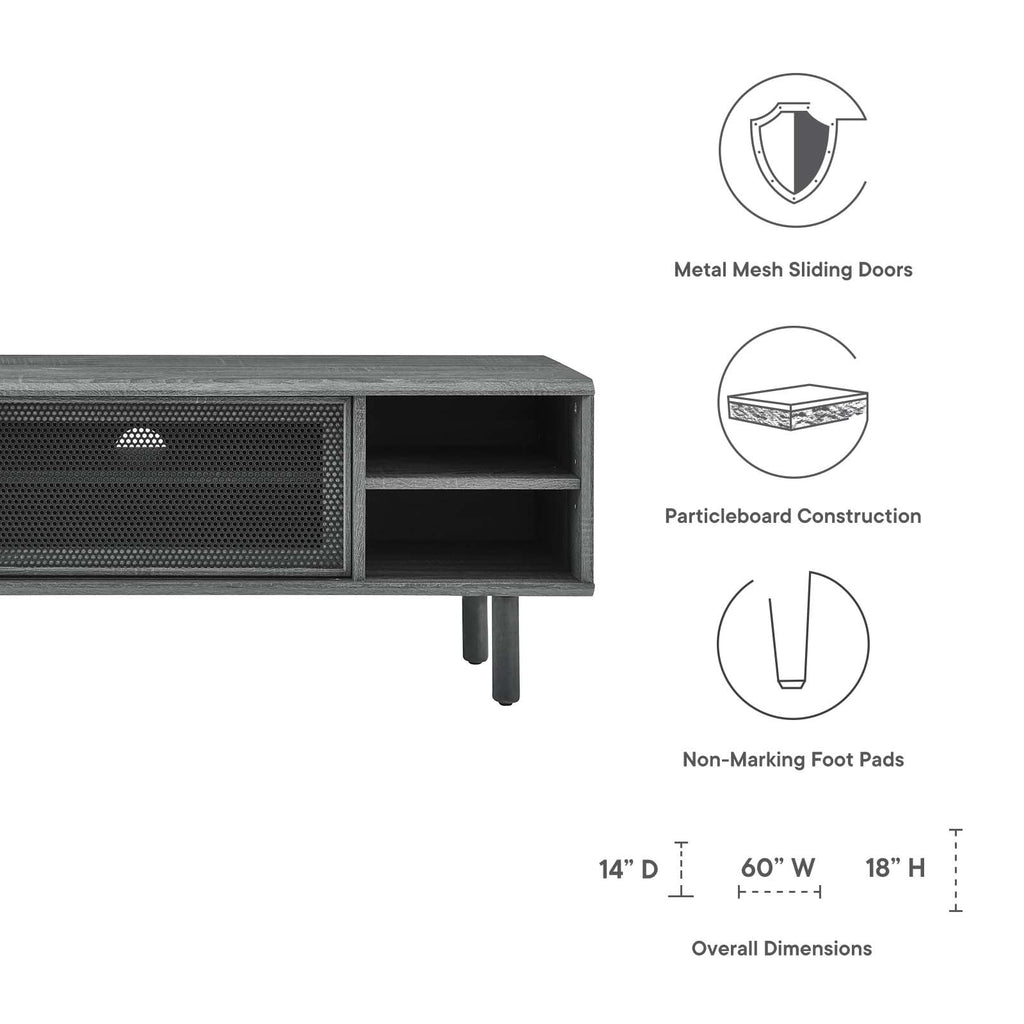 Charcoal TV Stand X693606