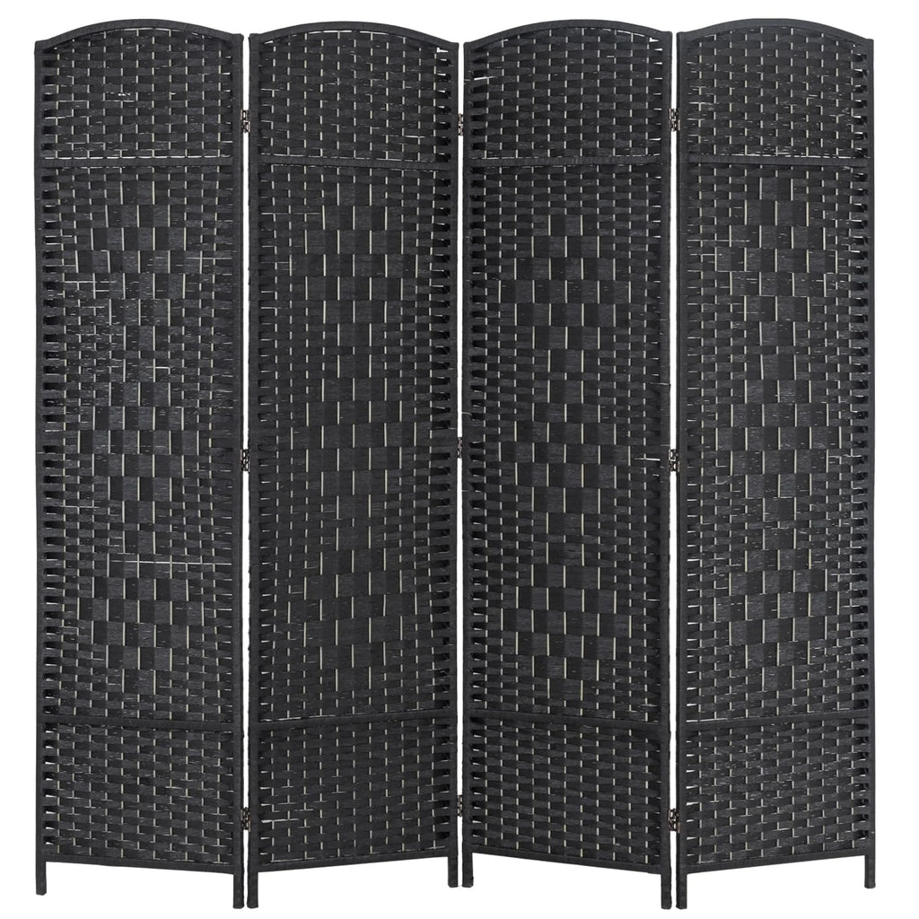 4 Panel 6Ft Folding Privacy Room Divider S787153