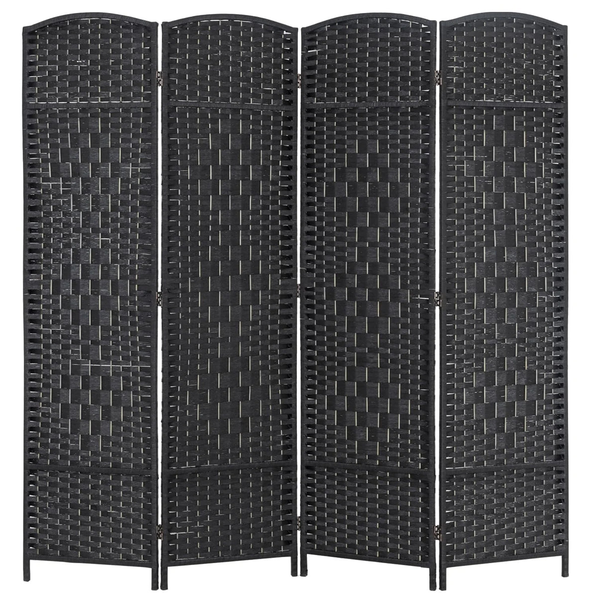 4 Panel 6Ft Folding Privacy Room Divider S787153