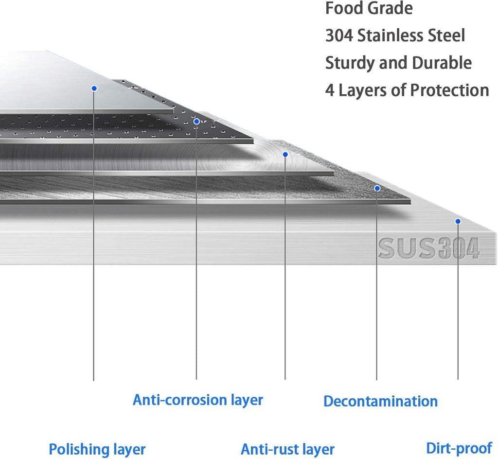 304 Stainless Steel BBQ Access Door Z733