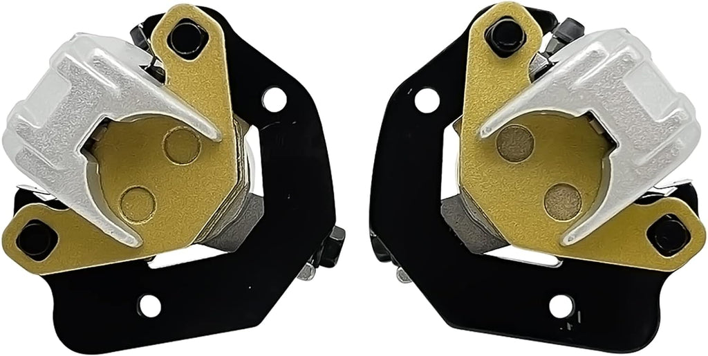 Front Left Right Brake Calipers & Pads for Kawasaki Bayou 300 2x4 KLF300-B 1988-2004 L70961
